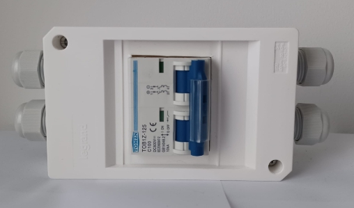 Tablou de protectie sistem fotovoltaic sau  baterii 80A, 100A, 125A, monofazic, uz rezidential, TVA 5% - Raldio [3]