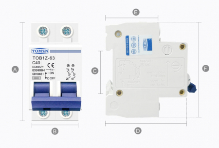 16A 440V Siguranta Automata Curent Continuu 2P 440V 16A [3]