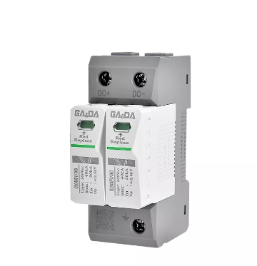 Descarcatoare Curent Continuu - 2P 500V Descarcator Protectie Gandian  Curent Continuu 2P 500V 20KA-40KA