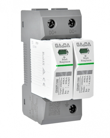 KIT1 500V pentru tablou de protectie sistem fotovoltaic 3 - 5KW, monofazic, uz rezidential  - GA&DA [5]