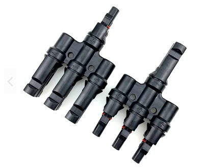Conector MC4 - Set Conector Spliter MC4 Y Mama - Tata pentru Cablu Solar 4-6 mm