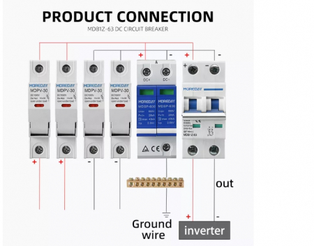 32A 600V Siguranta Automata Curent Continuu 2P 600V 32A [4]