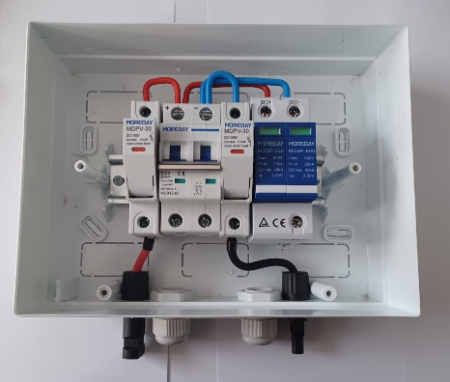 Tablou de protectie sistem fotovoltaic 3 - 5KW, monofazic, uz rezidential, TVA 5% [2]