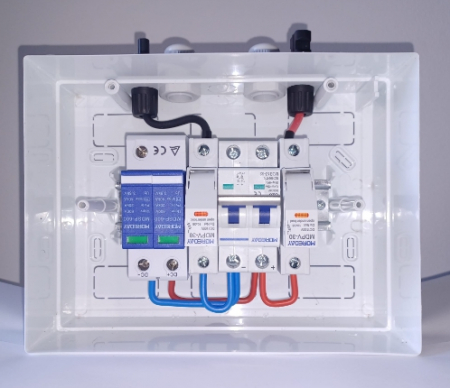 Tablou de protectie sistem fotovoltaic 3 - 5KW, monofazic, uz rezidential, TVA 5% [5]