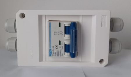 Tablou de protectie sistem fotovoltaic sau  baterii 80A, 100A, 125A, monofazic, uz rezidential, TVA 5% - Raldio [2]