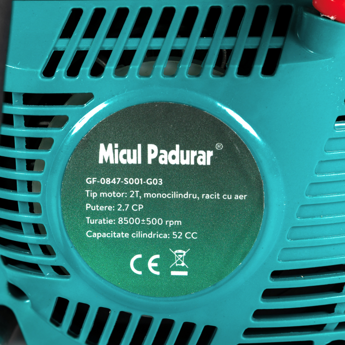 Drujba Micul Padurar 5200, 52CC, 2.7CP, 2 lame16", 2 lanturi, pornire rapida GF-0847-S001-G03 [8]