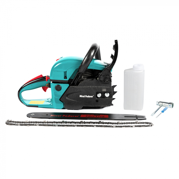 Drujba Micul Padurar 5200, 52CC, 2.9CP, 2 lame 16'', 2 lanturi, pornire rapida, GF-0908-S001-G02 [2]