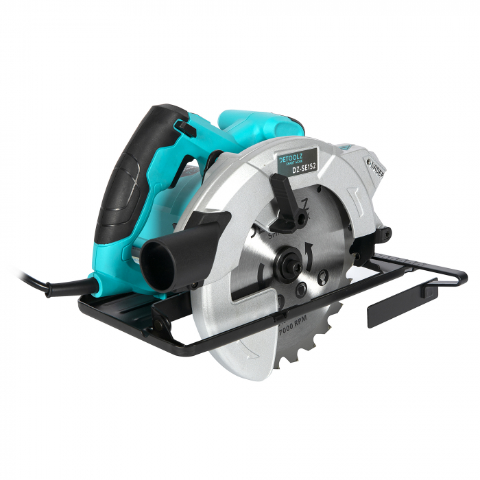 Fierastrau electric circular de mana 1800W, 185mm, Detoolz DZ-SE152 [2]