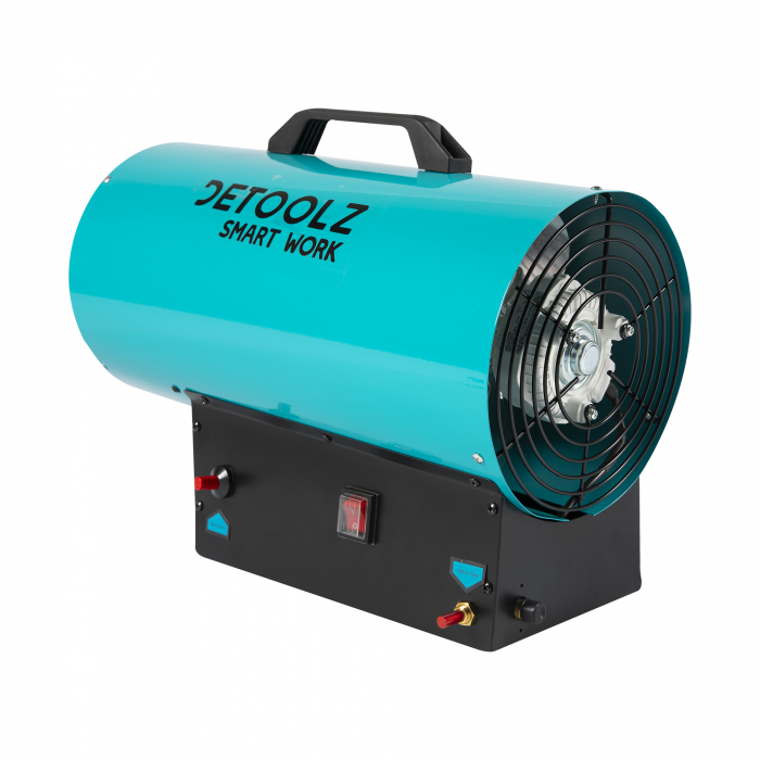 Tun de caldura pe gaz pe gaz GPL, 220-240V, 50Hz, 30KW, Detoolz DZ-EI109 [1]