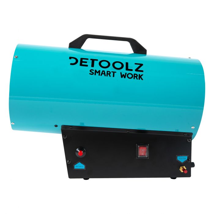 Tun de caldura pe gaz pe gaz GPL, 220-240V, 50Hz, 30KW, Detoolz DZ-EI109 [7]