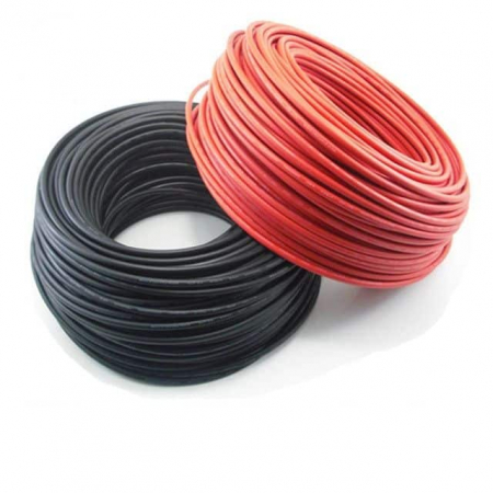 Accesorii - Cablu solar 6mm negru/ metru liniar