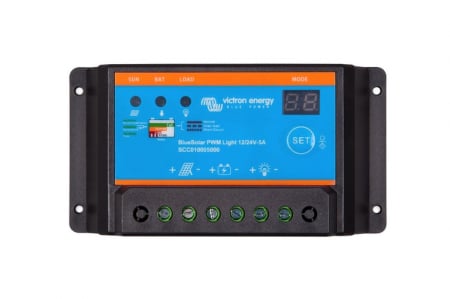 Regulatoare PWM - Regulator de Incarcare PWM BlueSolar Light 12-24V/5A