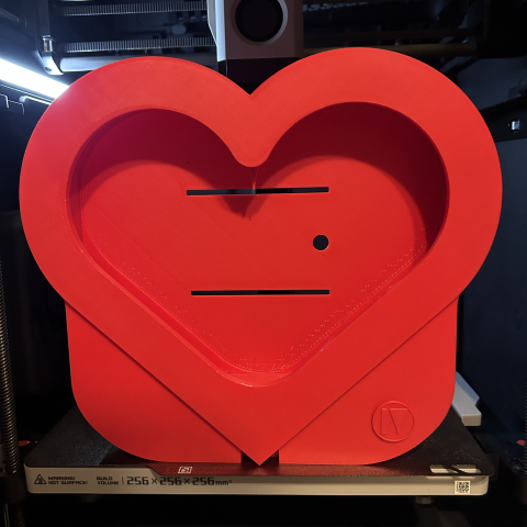 Carcasă + LED - Carcasă Love + LED (Fără Lito 3D)