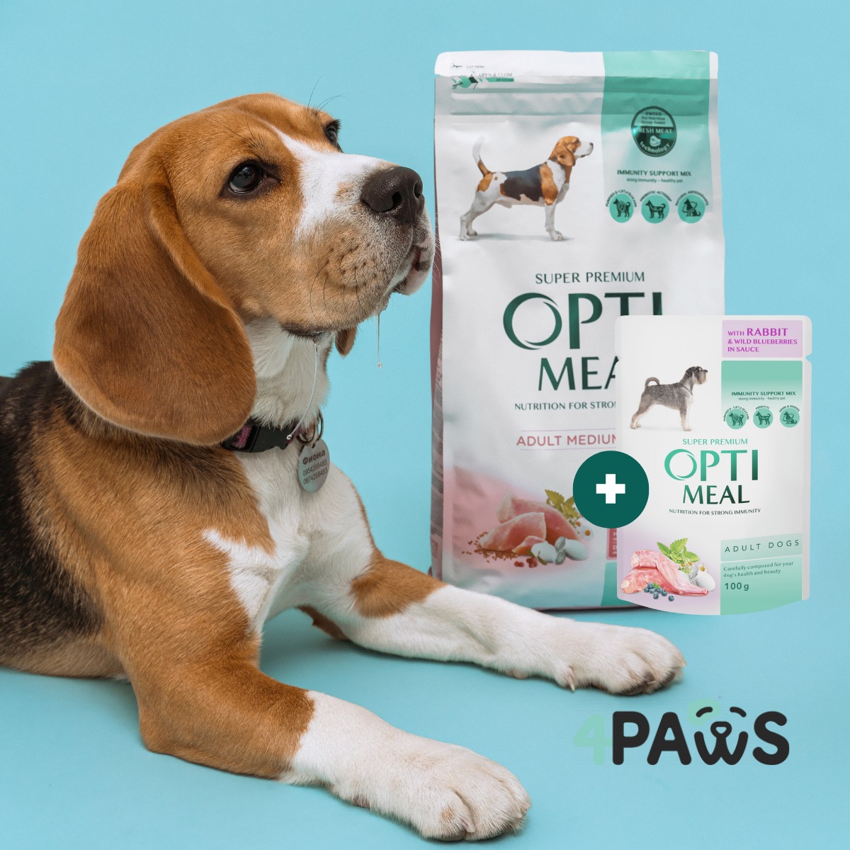 Ai un câine cu digestie sensibilă? OptiMeal Adult Medium oferă echilibru și ușurință digestivă
