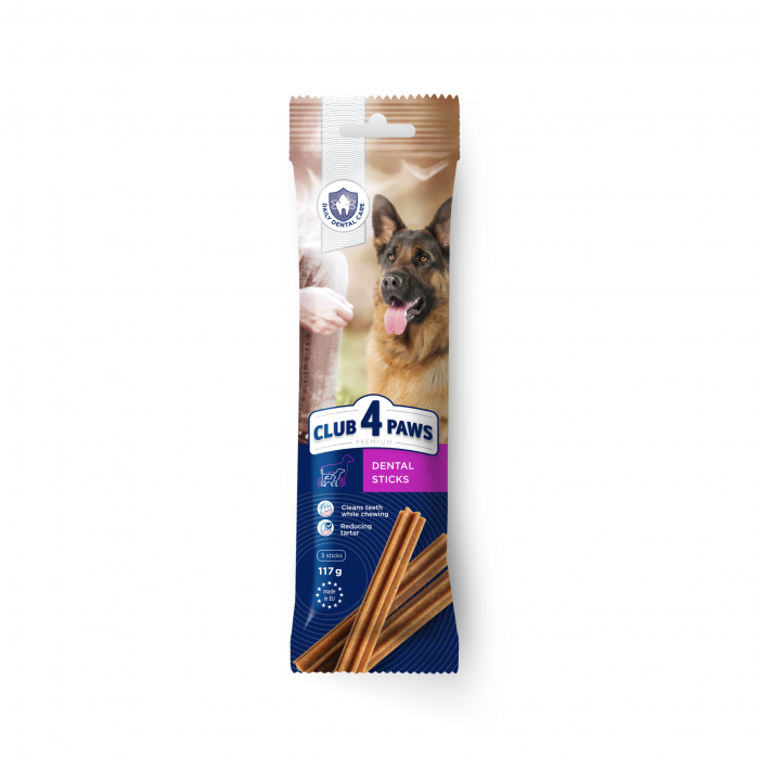 Club 4 Paws Premium Dental Stick, Recompense caini 0,117kg [2]