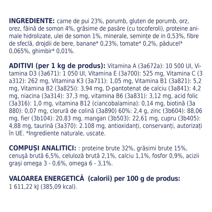 Club 4 Paws Premium, Hrana uscata, pisici adulte, cu Somon, 900g [3]