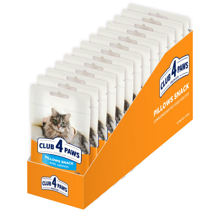 Club 4 Paws, Recompense Pernute pisici - cu somon, 60g [2]