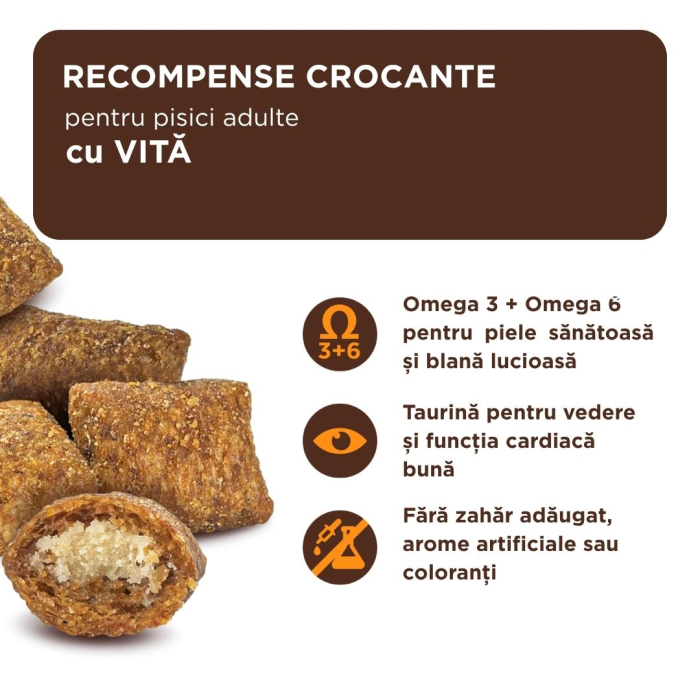 Club 4 Paws, Recompense Pernute pisici - cu vita, 60g [2]