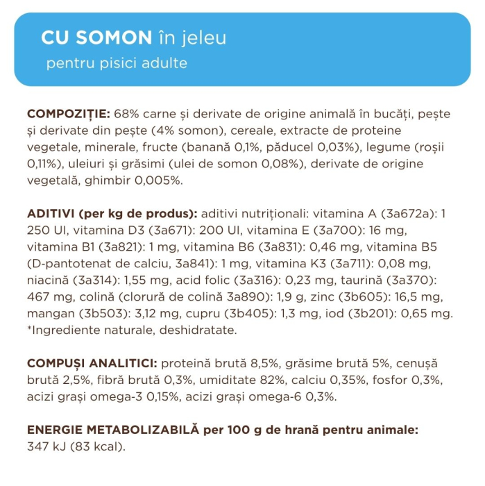Club 4 Paws, Set Hrana umeda pisici - Pui, Vitel, Somon si Iepure, 48x85g [5]
