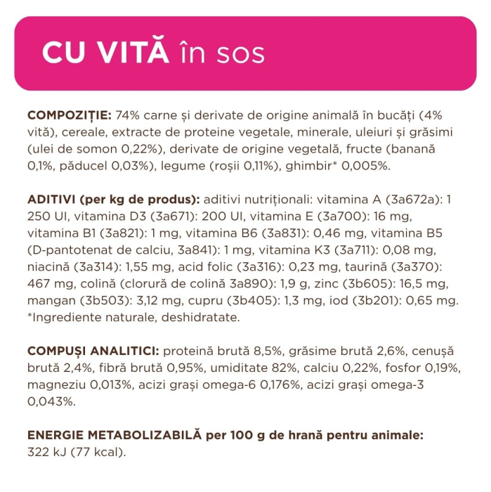 Club 4 Paws, Set Hrana umeda pisici sterilizate - Pui, curcan, iepure si vitel, 48x80g [3]