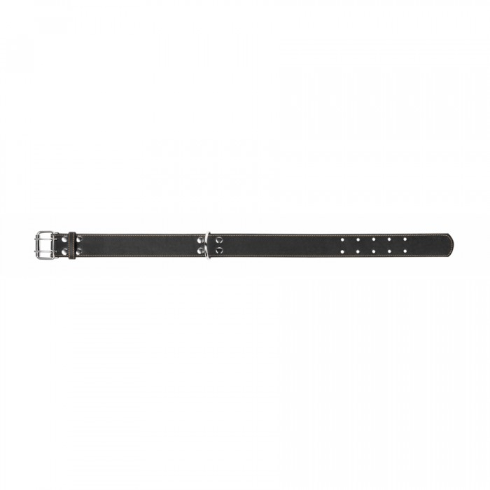 Collar, Zgarda XL, caini, din piele, neagra [3]