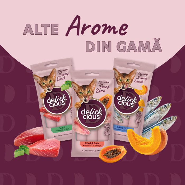 DELICKCIOUS, Recompense cremoase cu pui si ananas, 2x60g [5]