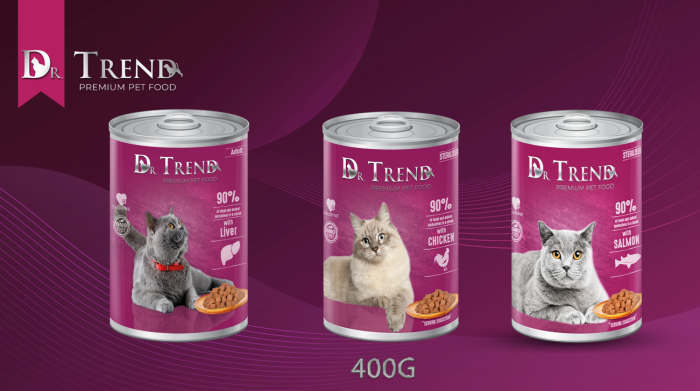 Dr. Trend Conserva cu somon pentru pisici sterilizate [3]