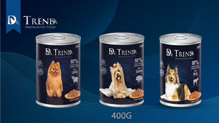 Conserva Dr. Trend pentru caini, cu miel [2]