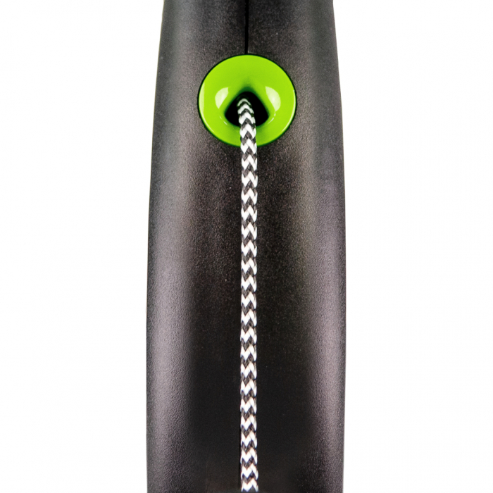 Lesa retractabila cu snur de 5m, verde, Flexi Black Design [2]