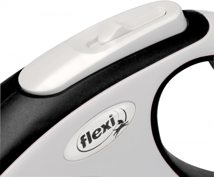 Flexi New Comfort, M cord, lesa retractabila, neagra [3]
