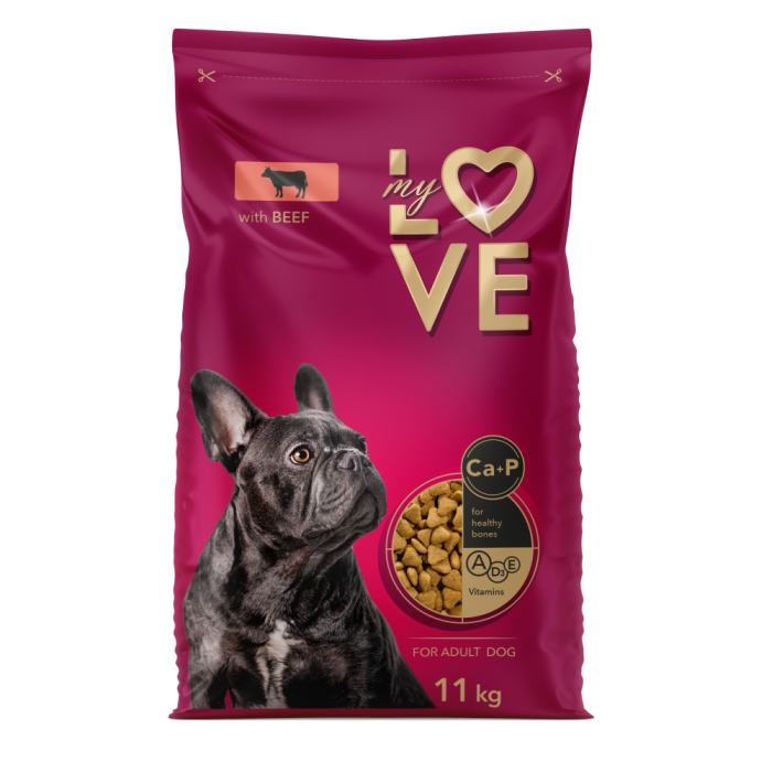 My Love, Hrana uscata, caini, vita, 11kg