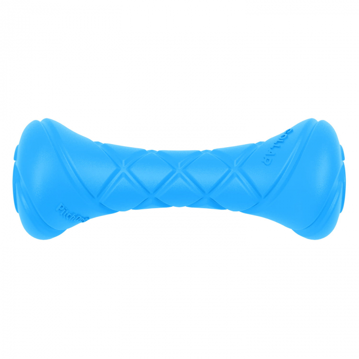 PitchDog, Gantera din spuma pentru caini, 19x7cm, albastra [2]