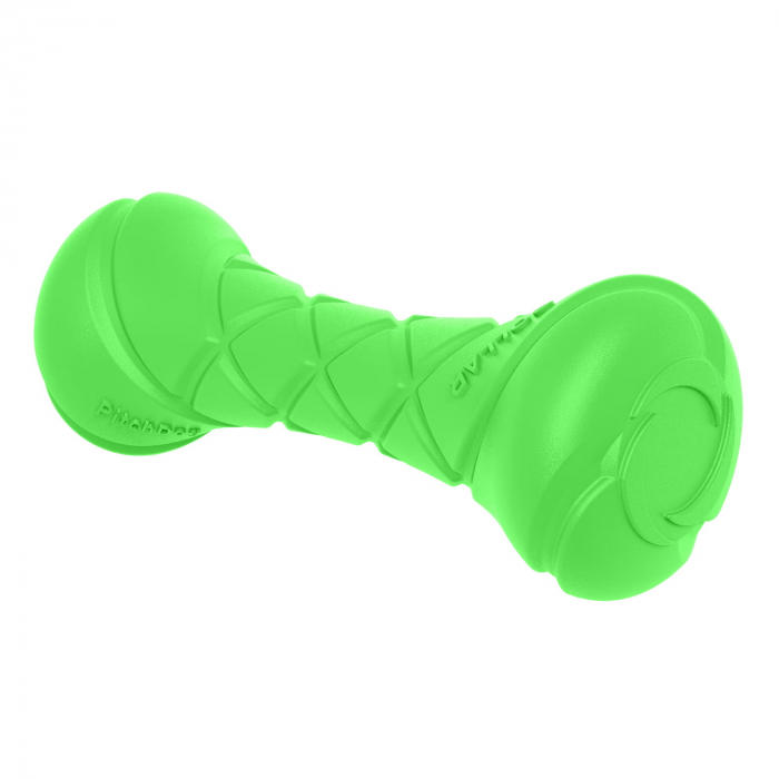 PitchDog, Gantera din spuma pentru caini, 19x7cm, verde [2]