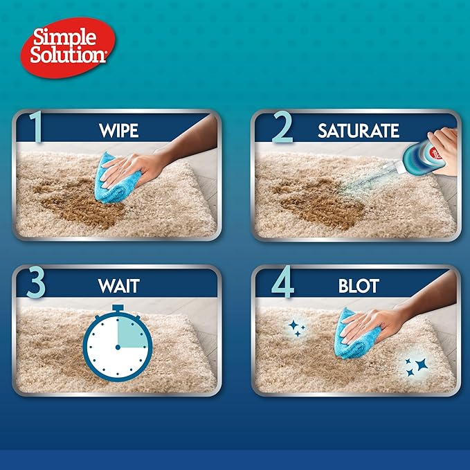 Simple Solution Pet Urine Destroyer – Solutie anti pete si mirosuri pentru animale, 1L [3]