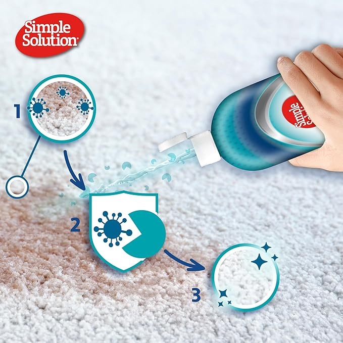 Simple Solution Pet Urine Destroyer – Solutie anti pete si mirosuri pentru animale, 1L [2]