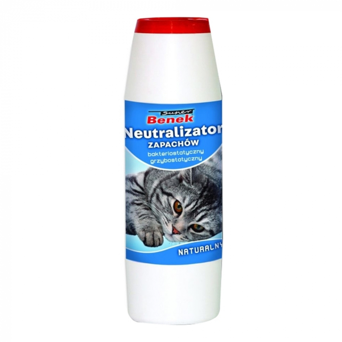 Super Benek, Neutralizator mirosuri litiera, Natural, 500g