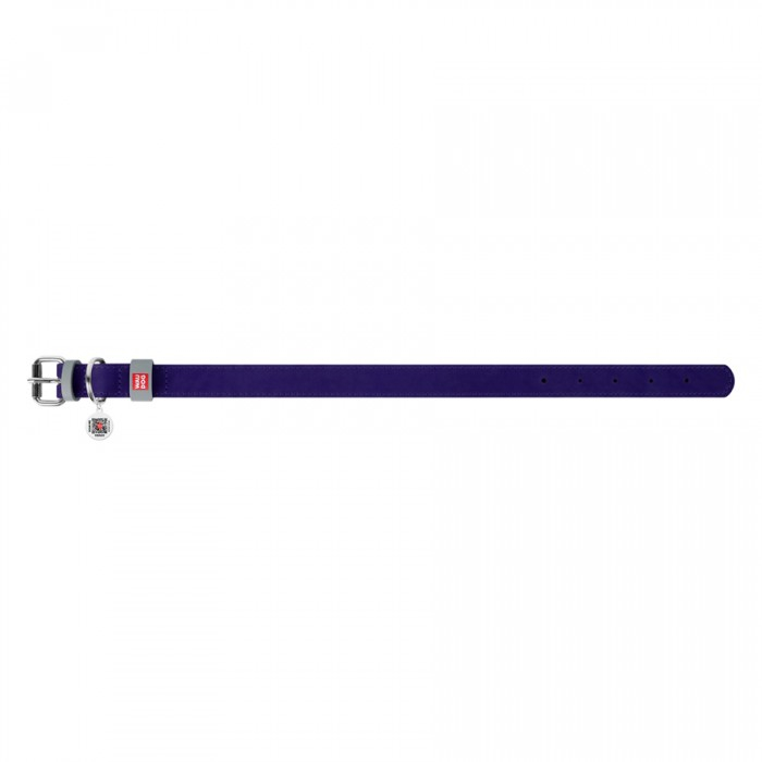 Waudog Classic, Zgarda caini, din piele, mov, XS [2]