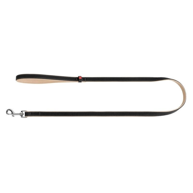 Waudog Soft,M, Lesa caini, din piele, neagra [2]