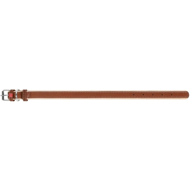 Waudog Soft, Zgarda, XXL, caini, din piele, cu QRPasaport, maro [4]