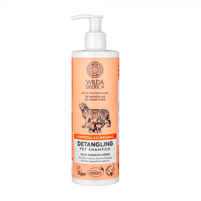 Wilda Siberica, Sampon pentru caini si pisici, Descalcire, 400 ml