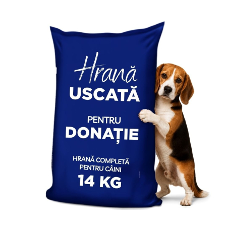 Donatii - Hrana uscata pentru DONATIE, caini de talie mica, 14kg