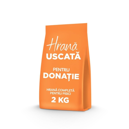 Produse pentru caini - Hrana uscata pentru DONATIE, pisici, 2kg