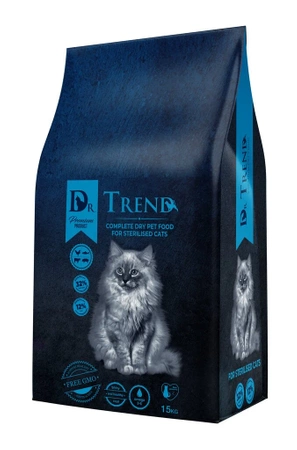 Hrana uscata - Dr.Trend Premium, Hrana uscata, pisici sterilizate, 15 kg