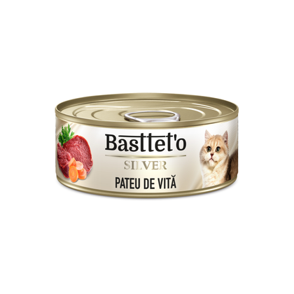 Hrana umeda - Bastteto Pate Pisici - Vita, 85g