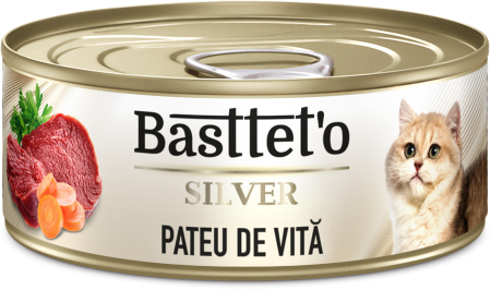 Hrana umeda - Bastteto Pate Pisici - Vita, 85g