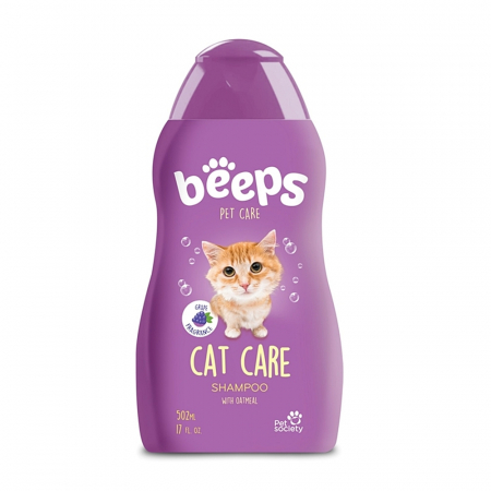 Igiena pisici - Beeps, Sampon pisici, 502ml