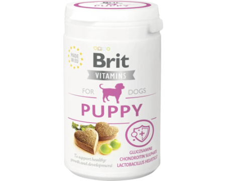 Suplimente - Brit Vitamins Puppy Recompensă funcţională semi-umedă pentru catei, 150g