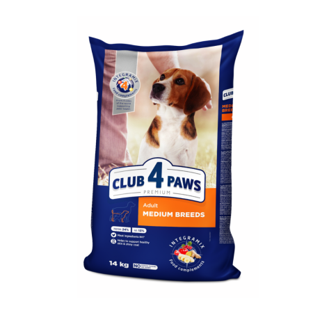 Produse pentru caini - CLUB4PAWS, Hrana completa pentru caini de talie medie