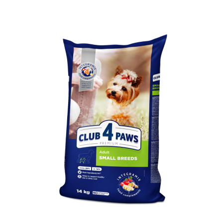 Hrana uscata - CLUB4PAWS, Hrana completa pentru caini de talie mica, 14kg
