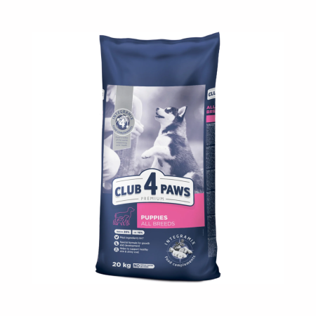 Produse pentru caini - CLUB4PAWS, Hrana uscata completa pentru catei de toate rasele, 20kg